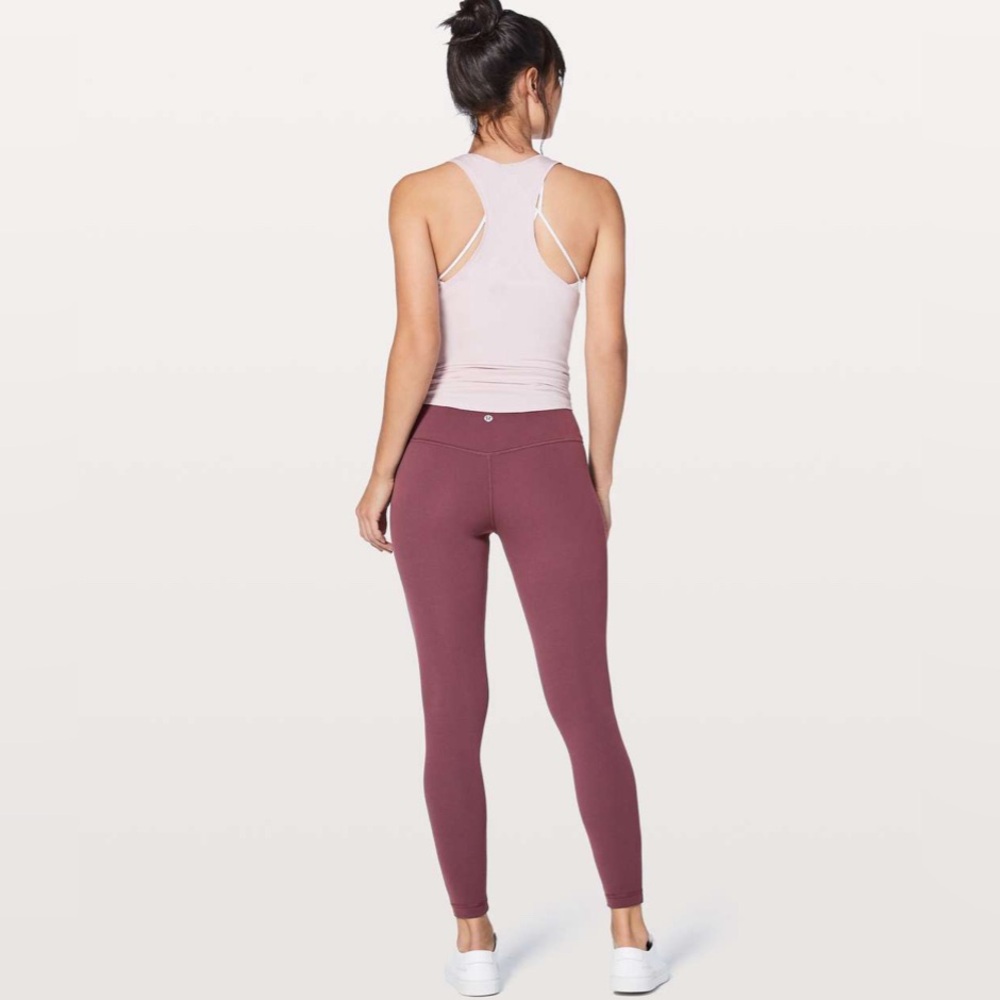 Lululemon Align Pant II *25" So Merlot size 12